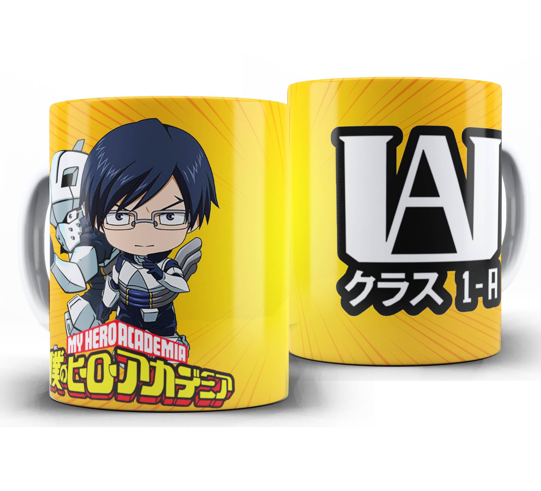 Caneca Anime - Boku no Hero Academia Chibi - Tenya Iida